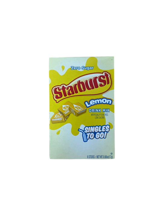 Starburst Drink Mix Lemon 6 x 3g MHD 30.06.2025