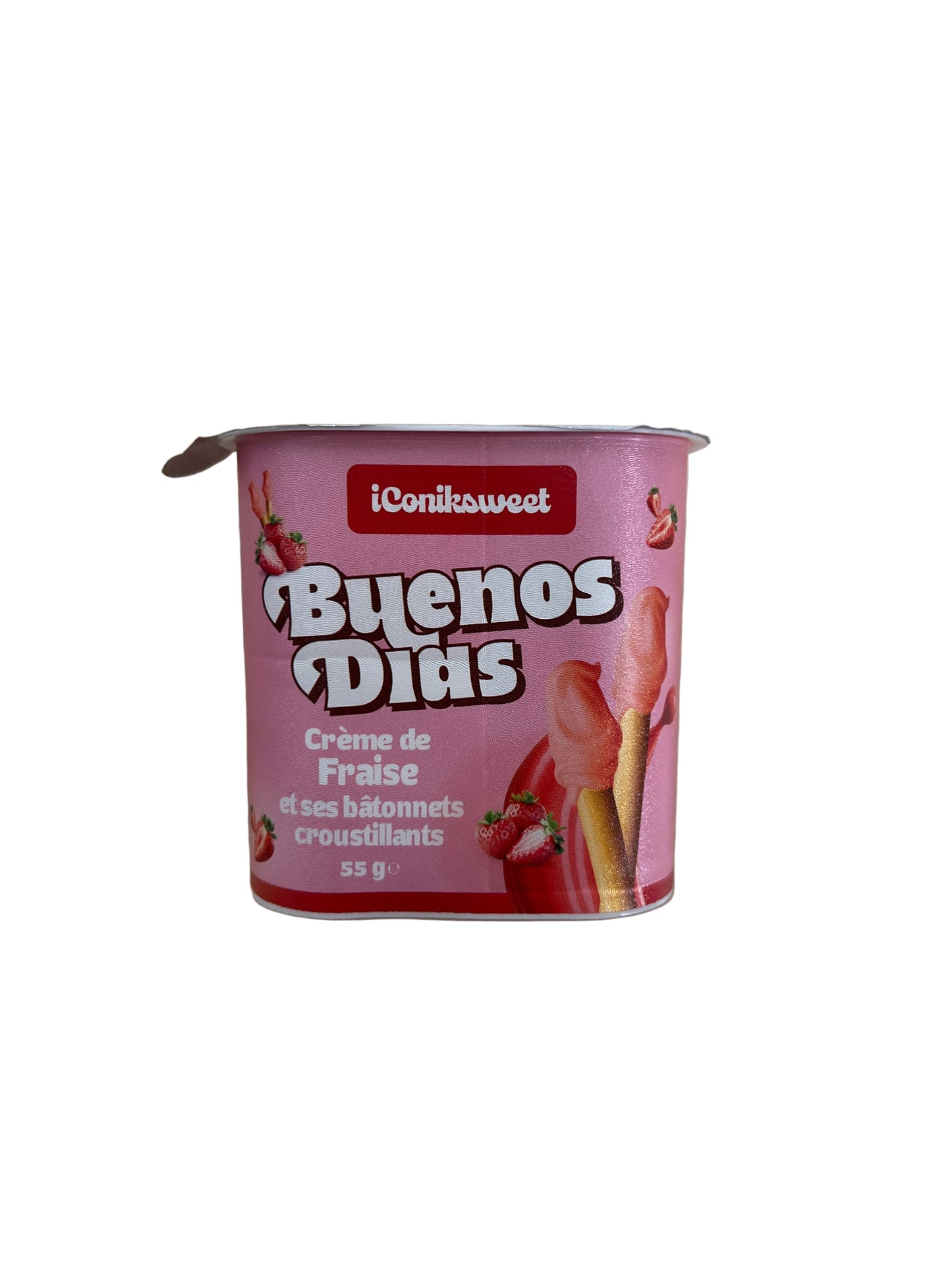 Buenos Dias Strawberry Cream Sticks Frankreich 55g