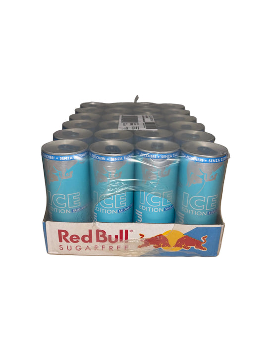 Red Bull Iced Vanilla Berry Sugarfree/Zero Tray Italien 24x250ml