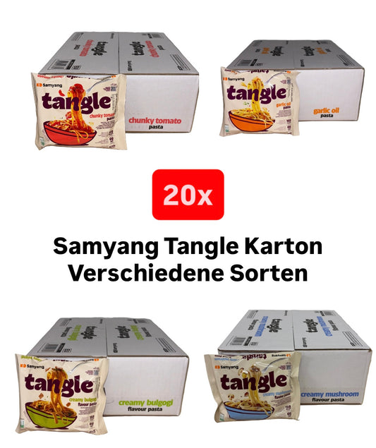 20x Samyang Tangle Instant Pasta Karton 20x105g MHD WARE