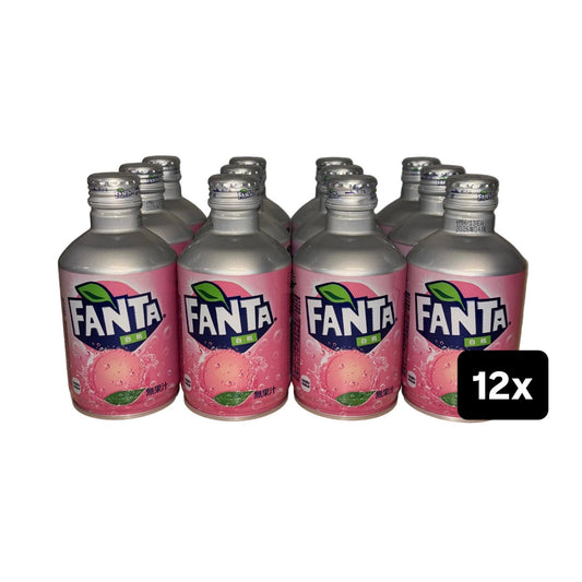 12x Fanta White Peach Japan Bundle 12x300ml MHD 30.04.2026