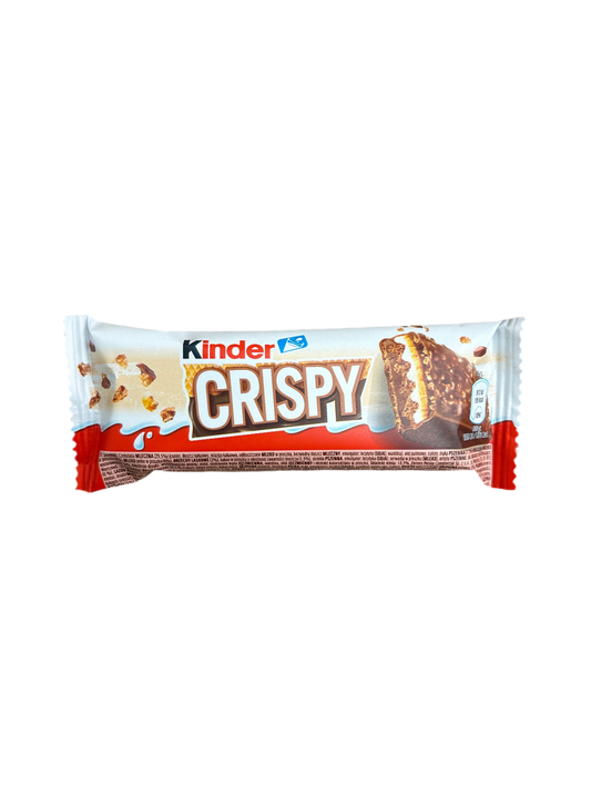 Kinder Crispy Riegel Polen 34g MHD 19.11.2025