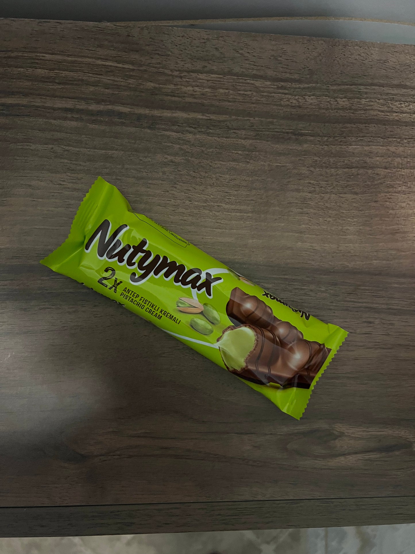 Nutymax Sütlü Çikolata & Antep Fıstıklı Kremalı Türkei 44g